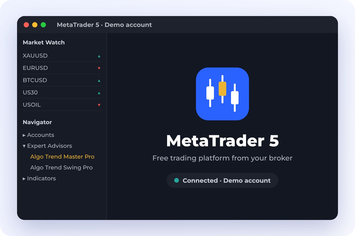 2. Install on MetaTrader 5
